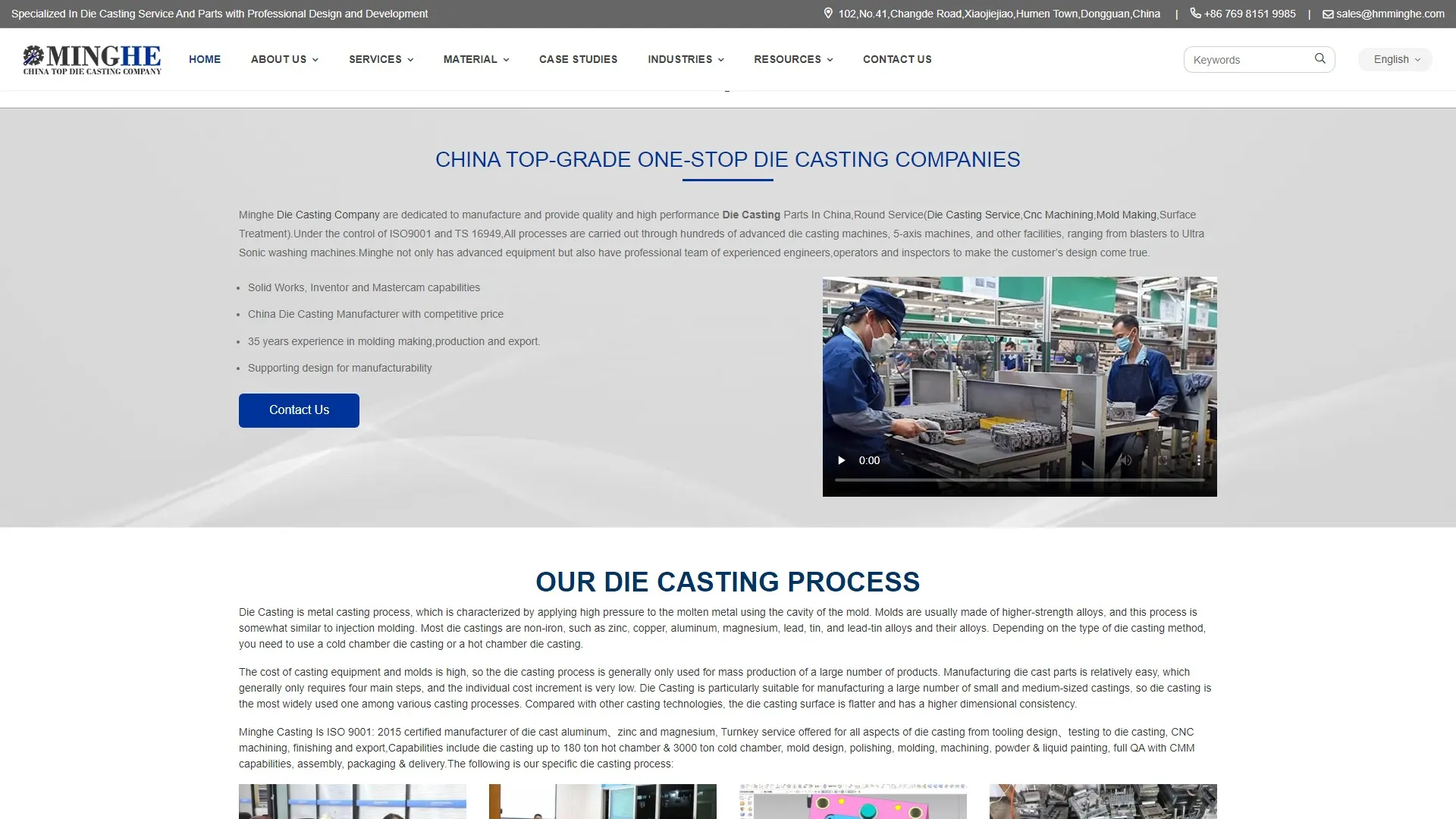 China Die Casting Company