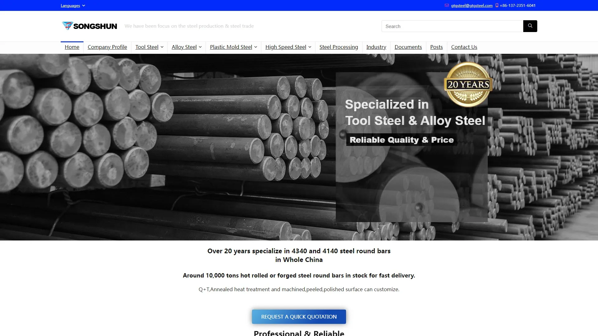 HSS Steel and Mould Steel